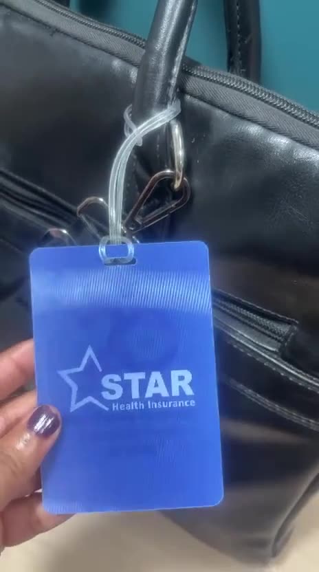 Lenticular luggage tag, two-sided custom print