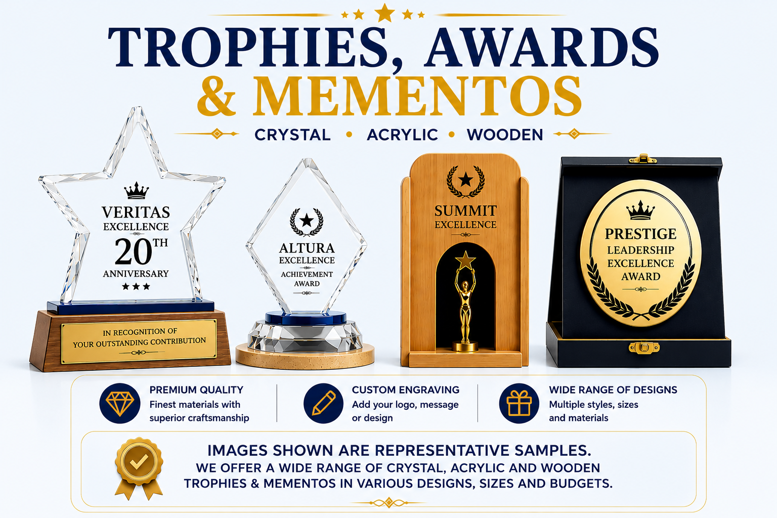 Premium Trophies & Mementos